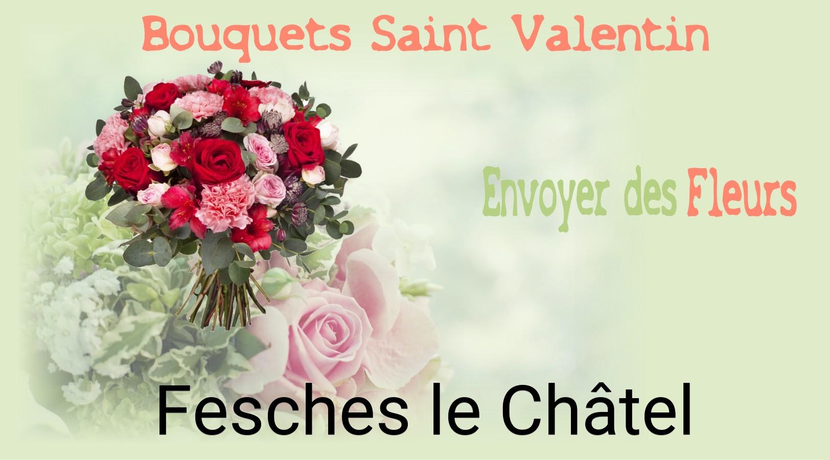 Roses de Saint-Valentin livrées à Fesches-le-Châtel